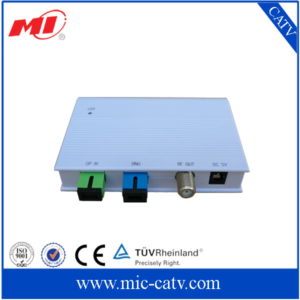 FTTH Optical receiver with WDM